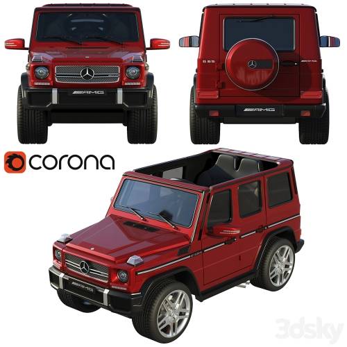 '3dsky Pro - Children's electric car Mercedes-Benz G65 AMG'