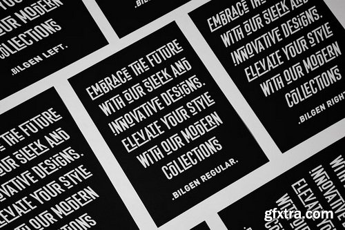 CreativeMarket - Bilgen Geometric Sans