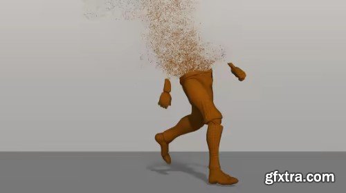 Udemy - Disintegration FX in Houdini: Character to Dust Course