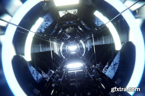 Eldamar Studio - 50 Animated Tunnel Loops Pack