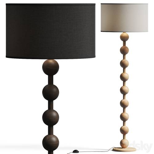 '3dsky Pro - Hugo Barbell Floor Lamp'