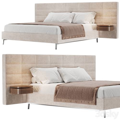 '3dsky Pro - VOLAGE EX S NIGHT Bed By Cassina'