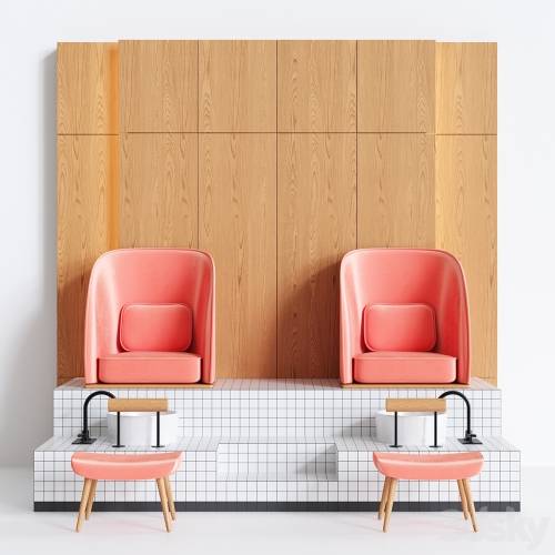 '3dsky Pro - Podium for Pedicure Set # 1'