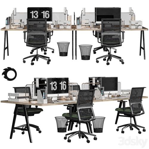 '3dsky Pro - office set'