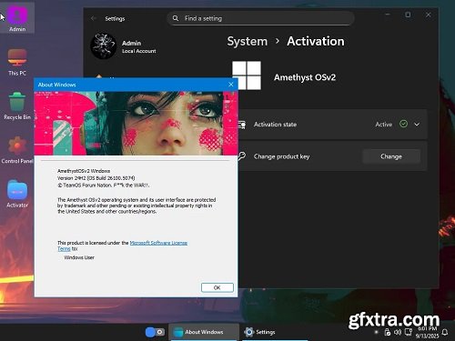 Windows 11 Pro 24H2 Build 26100.5074 AmeThyst OS v2