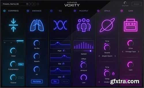 Cymatics VOXITY Vocal Mixing Plugin v1.0.0