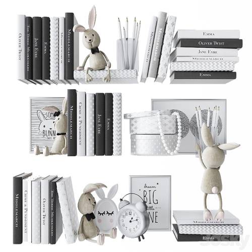 '3dsky Pro - Decorative set in the nursery 3'