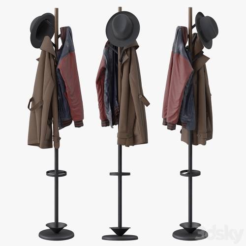 '3dsky Pro - Coat Rack with Umbrella'