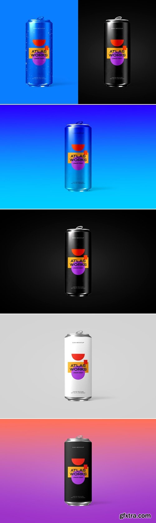 CreativeMarket - Slim Can Mockup 291820807