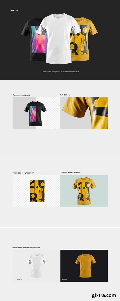 Pixelbuddha - Minimal T-Shirt Mockup