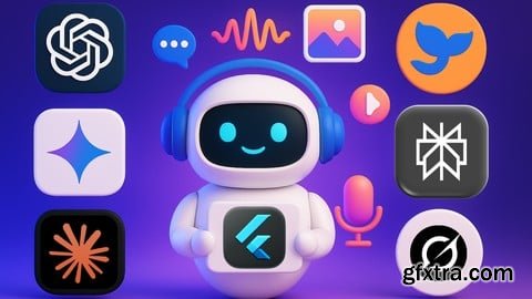 Udemy - GenAI for Flutter - Claude, ChatGPT, Perplexity, Grok & More