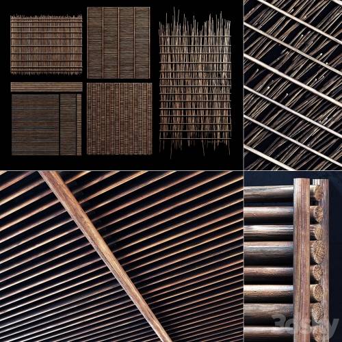 '3dsky Pro - Ceiling straight thick branch n1'