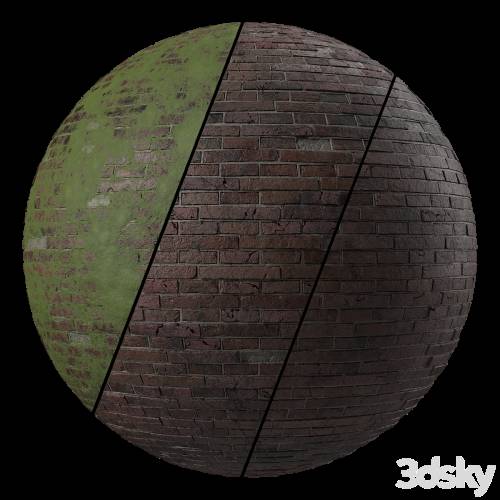 '3dsky Pro - Bricks Materials 34- Pbr 4k Seamless'