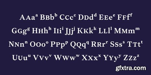 MyFonts - Allrounder Baroque Font Family 10xOTF