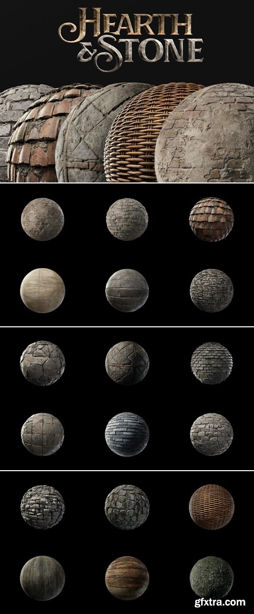 KitBash3D - Hearth and Stone