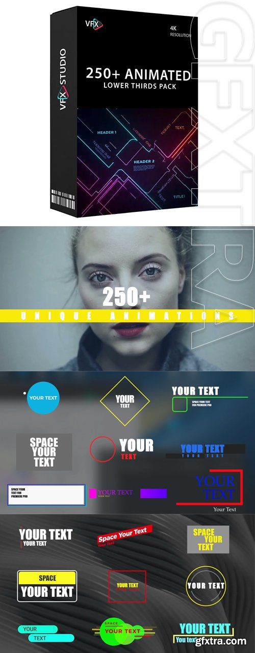 VfxStudio - 250+ Animated Lower Thirds Pack VfxStudio - 250+ Animated Lower Thirds Pack
