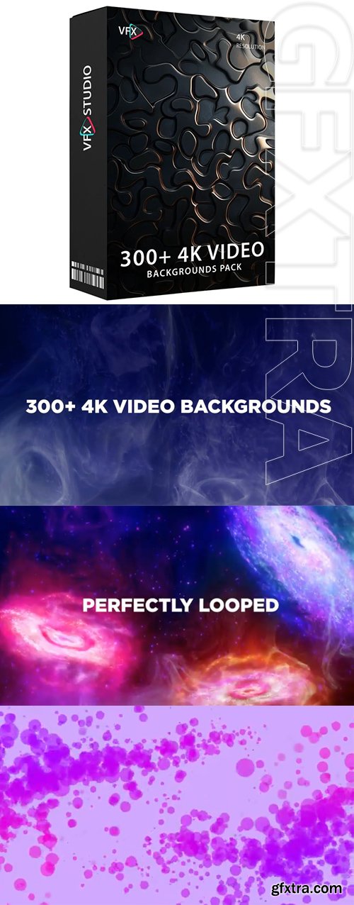VfxStudio - 300+ 4K Video Backgrounds Pack VfxStudio - 300+ 4K Video Backgrounds Pack