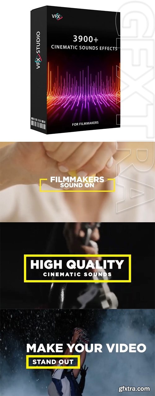 VfxStudio - 3900+ Cinematic Sound Effects For Filmmakers