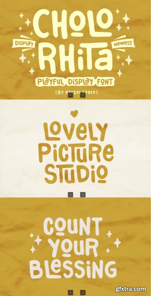 Creativemarket - Cholo Rhita - Kids Display Font