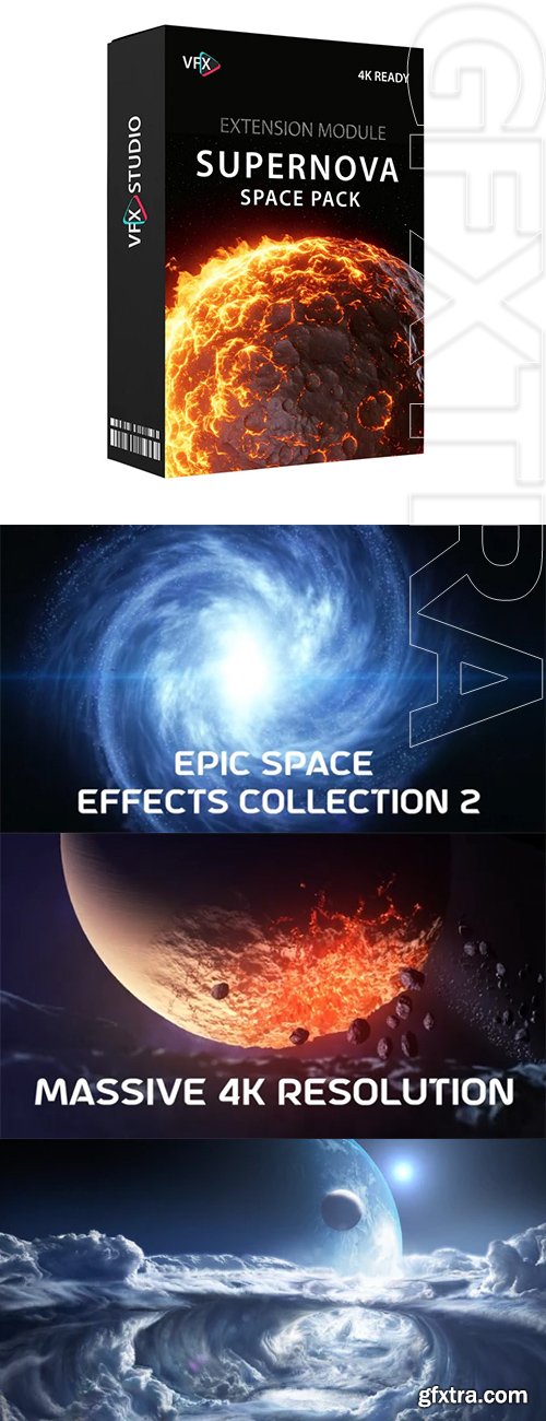 VfxStudio - NEW Extension pack: Supernova Epic Space Video Effects VfxStudio - NEW Extension pack: Supernova Epic Space Video Effects
