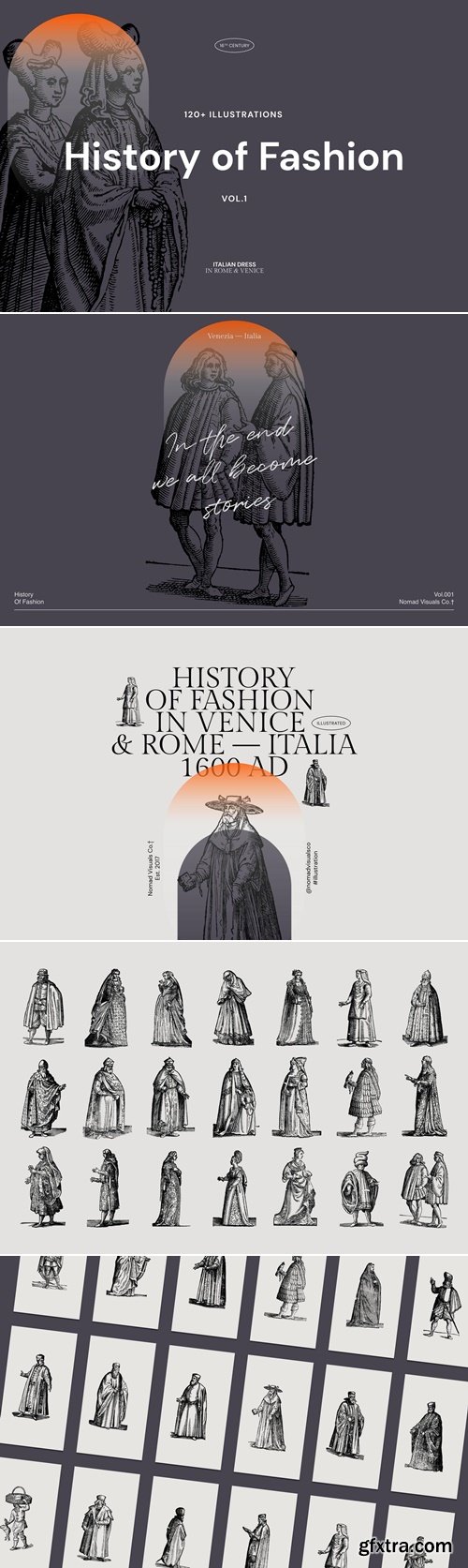 CreativeMarket - History of Fashion - Vol.1