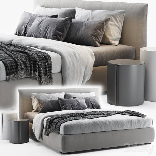 '3dsky Pro - Meridiani scott bed'