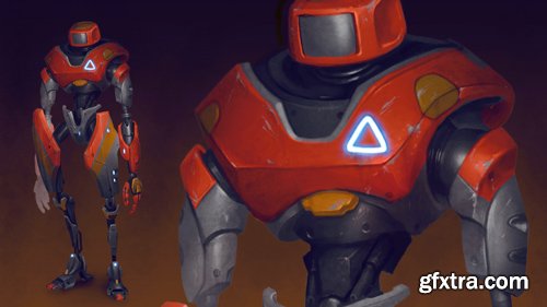 CGCookie - Building Robot Concept Art