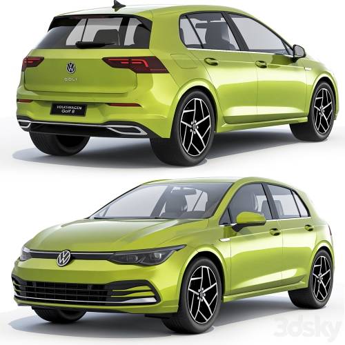 '3dsky Pro - Volkswagen Golf VIII 2019'