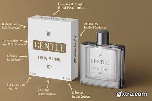 CreativeMarket - Bia Transitional Serif & Sans