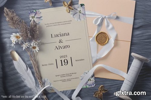 CreativeMarket - Bia Transitional Serif & Sans