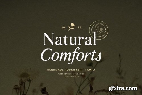 CreativeMarket - Natural Comforts Rough Serif