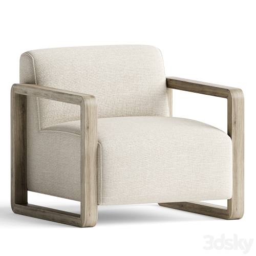 '3dsky Pro - Arteriors Duran Accent Chair'
