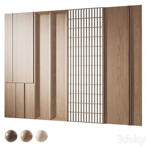 '3dsky Pro - Decorative wood panels 3'