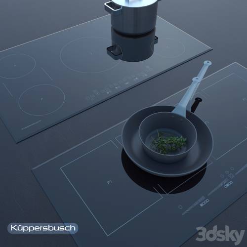 '3dsky Pro - kueppersbusch hob, Induktion - Gas'