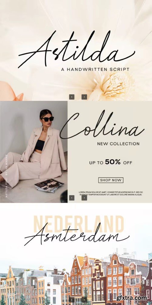 Astilda - A Handwritten Script