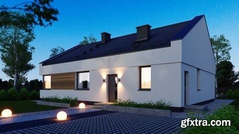 Udemy - Blender Architectural Visualization - Complete House Project