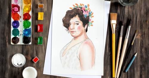 'Domestika - Stylized Portraits in Watercolor'