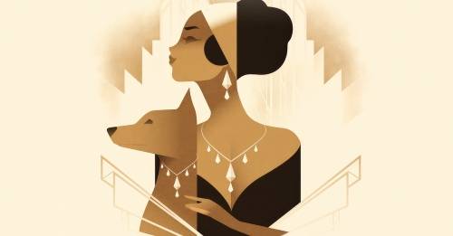 'Domestika - Art Deco Style for Digital Illustration'