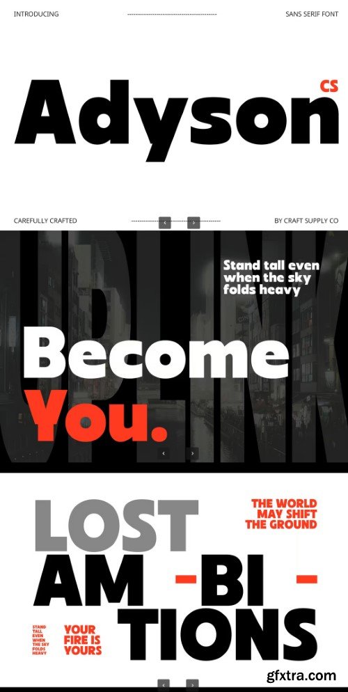 Creativemarket - CS Adyson – Bold Font