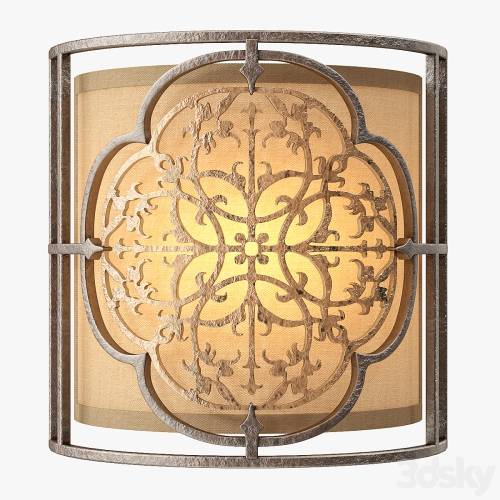 '3dsky Pro - Murray Feiss Marcella 1 Lamp Wall Light'