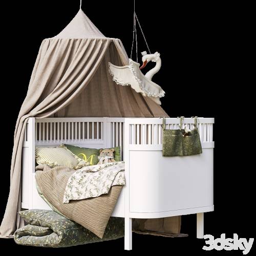 '3dsky Pro - Baby Cot Sebra Bed, Baby & Jr.'