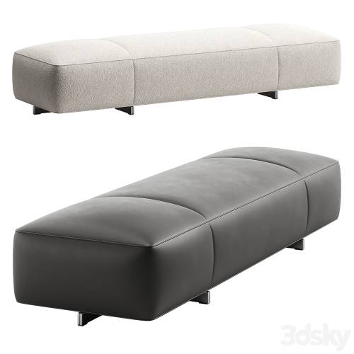'3dsky Pro - Yves Bench 2 by Minotti'