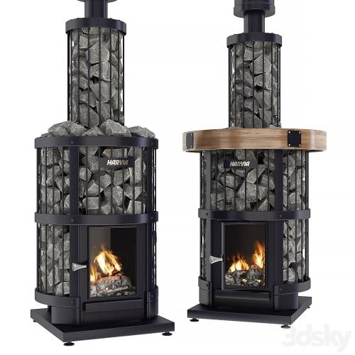 '3dsky Pro - Harvia Legend GreenFlame'