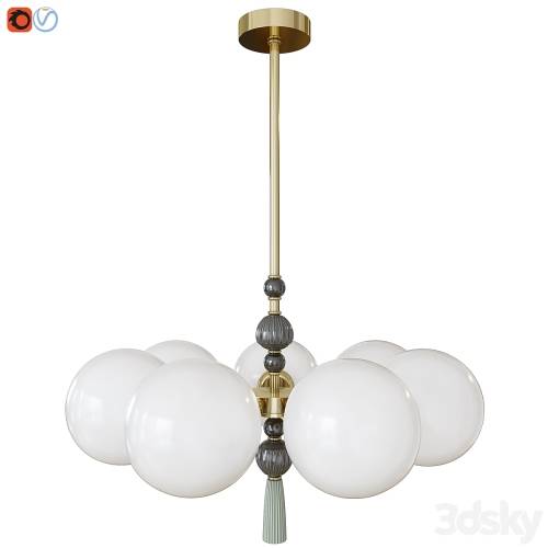 '3dsky Pro - Hanging chandelier Odeon Light 5405/7 PALLE'