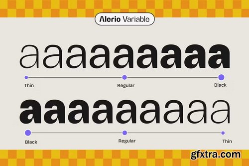 CreativeMarket - Alerio Variable Font
