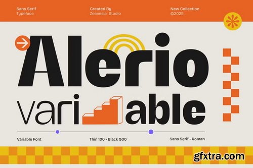 CreativeMarket - Alerio Variable Font