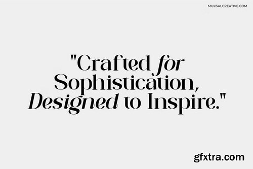 CreativeMarket - Calvoria Stelline Modern Serif Font