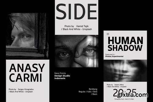 Rankberg Modern Bold Font Family For Logo