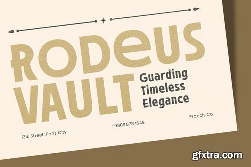 Hornet Modern Art Deco Font