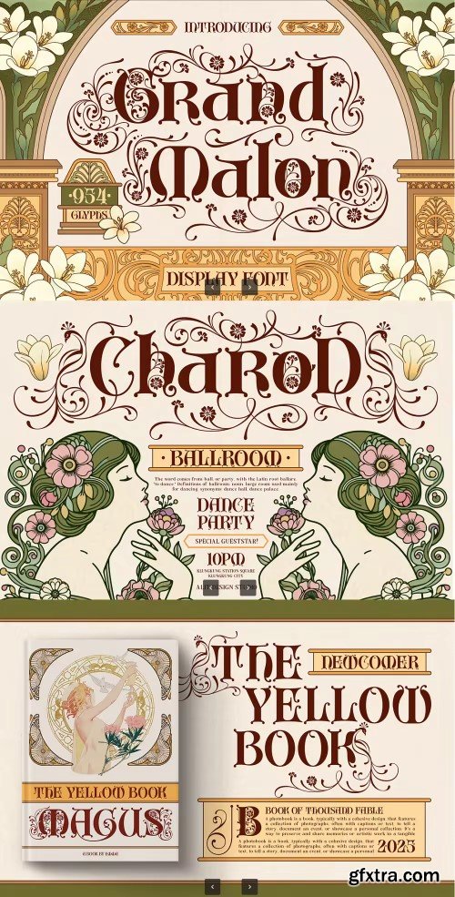 Creativemarket - Grand Malon Typeface